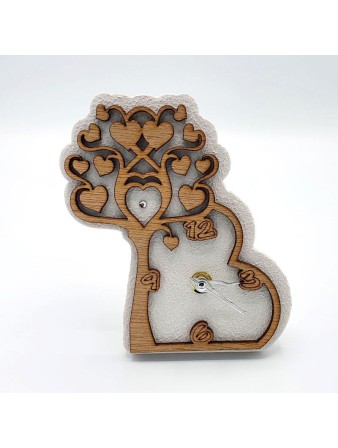 Orologio con albero della...